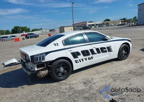 2014 Dodge Charger Police из США, поврежденный, VIN 2C3CDXAG5EH223986